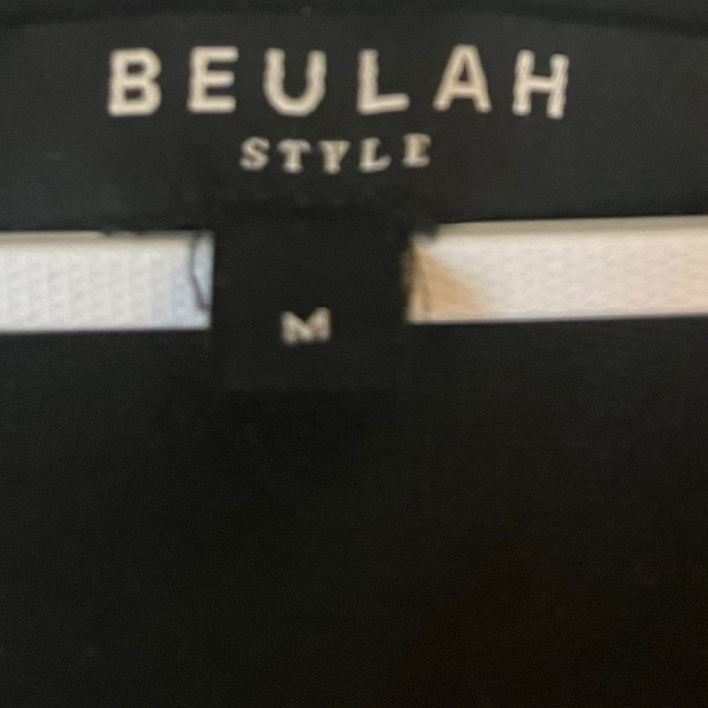 Women’s Size M Upcycled Black Jacket with Peplum and Appliquéd Butterflies